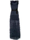 GLORIA COELHO ribbons gown,V18VF00412166967