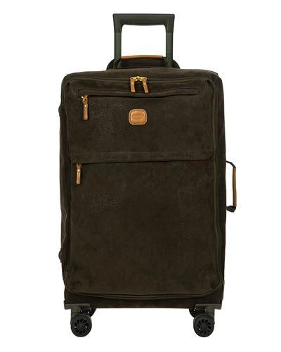 Bric's Life Tropea 25" Spinner Luggage In Olive