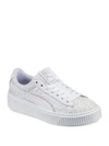 PUMA Basket Laced Low Top Trainers