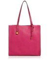 MARC JACOBS THE GRIND EAST/WEST LEATHER TOTE,M0012669