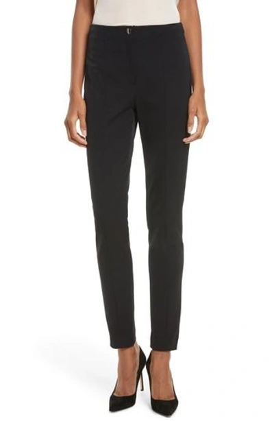 theory cigarette pants Theory Clean Cigarette Modern Ski Ankle Pants In Black