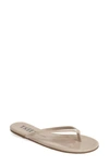 Tkees Square Toe Lily Flip Flops Cocobutter In Custard