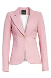 Smythe Duchess Breast Cancer Awareness Blazer In Rethink Pink