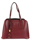 Marc Jacobs The Editor Leather Tote In Cabernet/gold