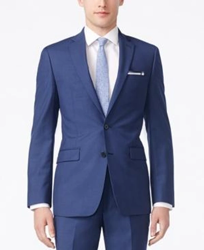 CALVIN KLEIN MEN'S SLIM-FIT WOOL INFINITE STRETCH SUIT JACKET
