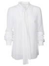 MICHAEL MICHAEL KORS MICHAEL MICHAEL KORS PUSSY BOW BLOUSE,9500412