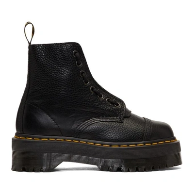 Dr. Martens' Black Quad Retro Sinclair Boots