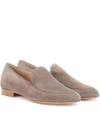 GIANVITO ROSSI EXCLUSIVE TO MYTHERESA.COM - MARCEL SUEDE LOAFERS,P00292170