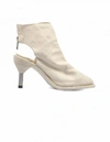 Guidi White Leather Ankle Boots In White