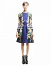 MARY KATRANTZOU RAYON & SILK PRINTED COCKTAIL DRESS,CHRO/AW14