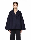 THE ROW THE ROW WOOL AND NEYLON PEACOAT,1238/W454/NVY