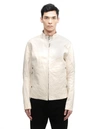 ISAAC SELLAM LEATHER JACKET,Seamless/platre