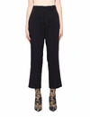 Y's O Waist String Thin Pants In Black