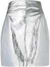 PROENZA SCHOULER METALLIC LEATHER MINI SKIRT,R174520LR15012162976