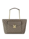 LOVE MOSCHINO Quilted Tote,0400095385165