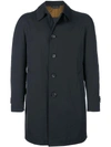 Dell'oglio Straight-fit Buttoned Coat In 6