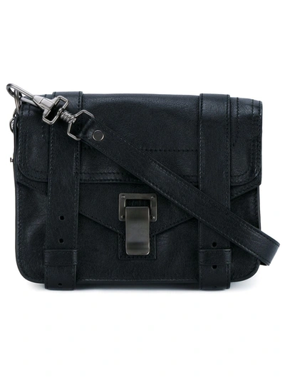 Proenza Schouler Ps1 Mini Crossbody In Black