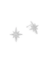 KC DESIGNS Diamond and 14K White Gold Starburst Stud Earrings,0400096312789