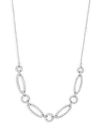 ADRIANA ORSINI Crystal Chain Necklace,0400096667922
