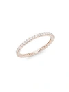 KC DESIGNS STACK & STYLE DIAMOND & 14K ROSE GOLD RING,0400095745146