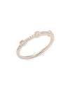 KC DESIGNS STACK & STYLE DIAMOND & 14K ROSE GOLD RING,0400095744931