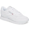 Reebok Women's Classic Leather Casual Sneakers From Finish Line In White