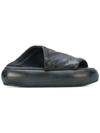 Marsèll Marsell Black Ciambellona Platform Sandals In Black