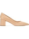 SARAH CHOFAKIAN SARAH CHOFAKIAN POINTED TOE PUMPS - NEUTRALS,FELICIE50GRFORR12471081