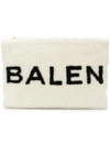 BALENCIAGA SHEARLING POUCH,4926810E91N12446797