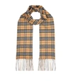 BURBERRY CHECK PRINTED REVERSIBLE SCARF,P000000000005650579