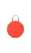CLARE V CLARE V. PETIT ALISTAIR BAG IN RED.,CLAR-WY259