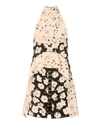 PROENZA SCHOULER Mock Neck Pink Floral Dress,R182322BYP9621181