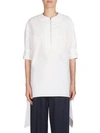 CEDRIC CHARLIER Elbow-Length Sleeve Poplin Tunic