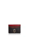 MARC JACOBS SNAPSHOT LEATHER CARD CASE,M0013355