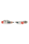 PAUL SMITH MULTICOLOR PENCIL CUFF LINKS,AUPC-CUFF-PENCM