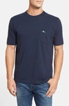 Tommy Bahama 'new Bali Sky' Original Fit Crewneck Pocket T-shirt In Blue Note