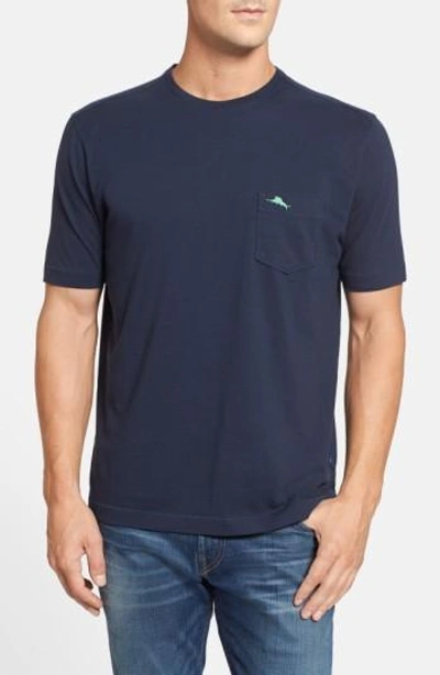 Tommy Bahama 'new Bali Sky' Original Fit Crewneck Pocket T-shirt In Blue Note
