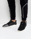 Adidas Originals Eqt Technical Fabric Black Sneakers In Black