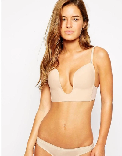 Fashion Forms Convertible Seamless U-plunge Bra In Nude