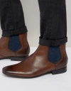 TED BAKER HOURB CHELSEA BOOTS - BROWN,915075