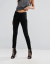 G-STAR 5620 MID RISE SKINNY JEAN WITH RUCHED ANKLE - BLUE,D0384069601241