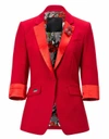 PHILIPP PLEIN BLAZER "JAQUELINE CASTILLO",S18CWRF0089PTE008N13