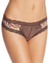 Natori Feathers Hipster Briefs In Zebra Print