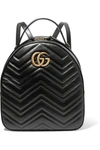 GUCCI GG MARMONT QUILTED LEATHER BACKPACK