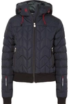 PERFECT MOMENT CORDON HOODED QUILTED SKI JACKET