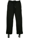 TAKAHIROMIYASHITA THE SOLOIST cropped flared trousers,SP000812507297