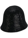 MAISON MICHEL Jin sequin embellished cloche hat,2235001001