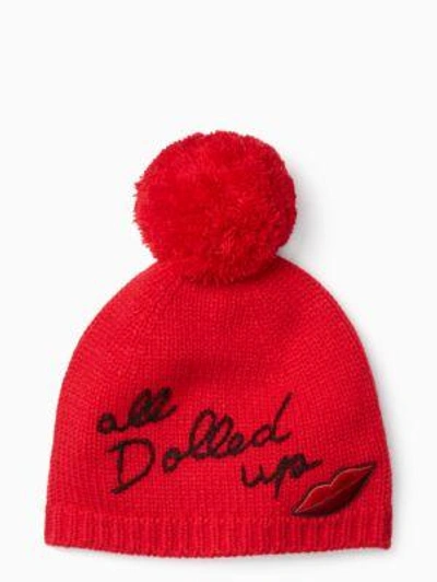 Kate Spade All Dolled Up Beanie In Multi