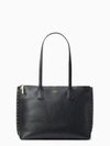 KATE SPADE ON PURPOSE STUDDED LEATHER TOTE,098687125666
