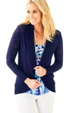 LILLY PULITZER AMALIE OPEN FRONT CARDIGAN,53179-4